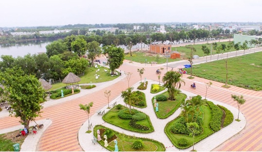 phoi canh khu do thi tay bac