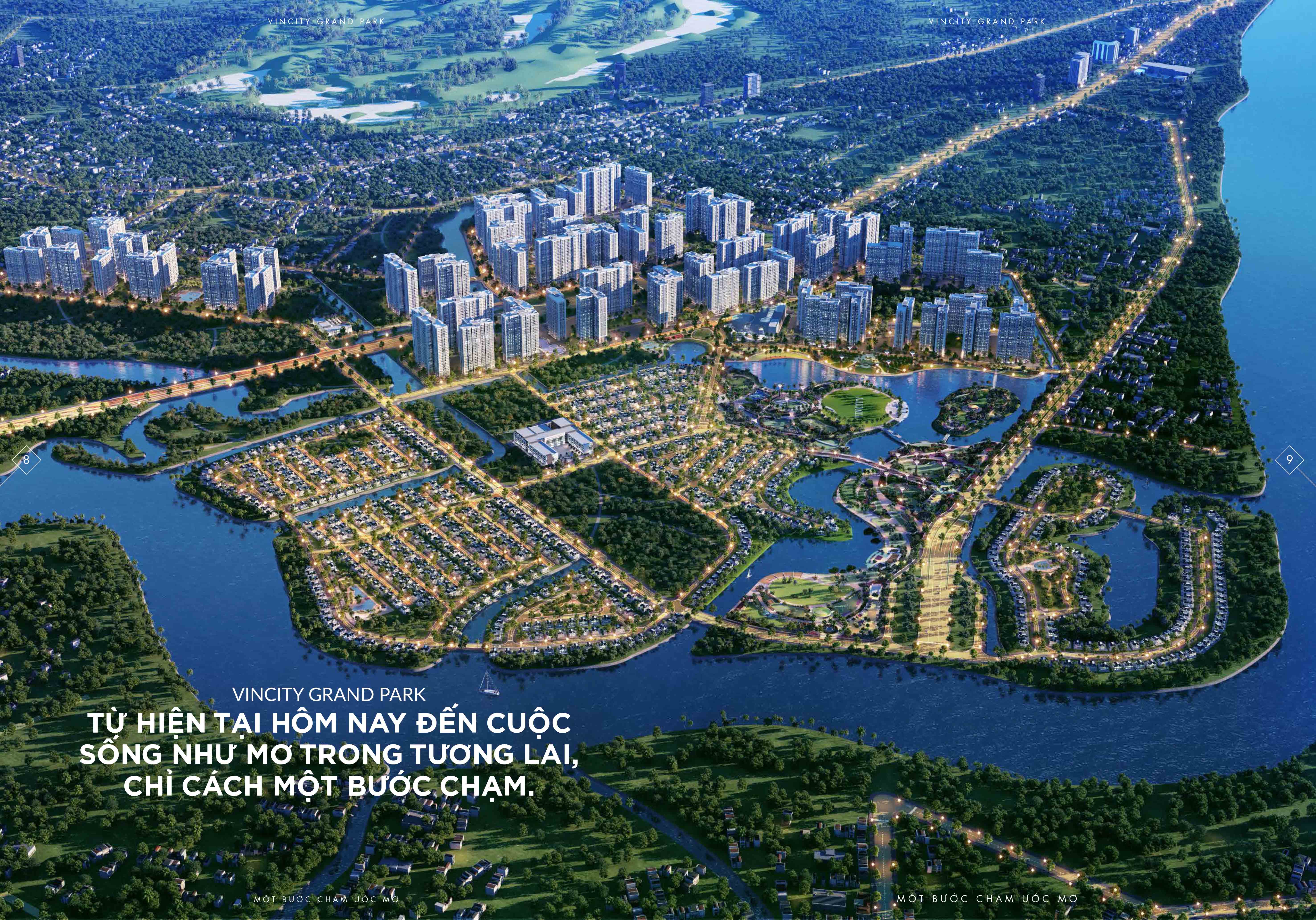 Tầm nhìn kép tại Vinhomes Grand Park