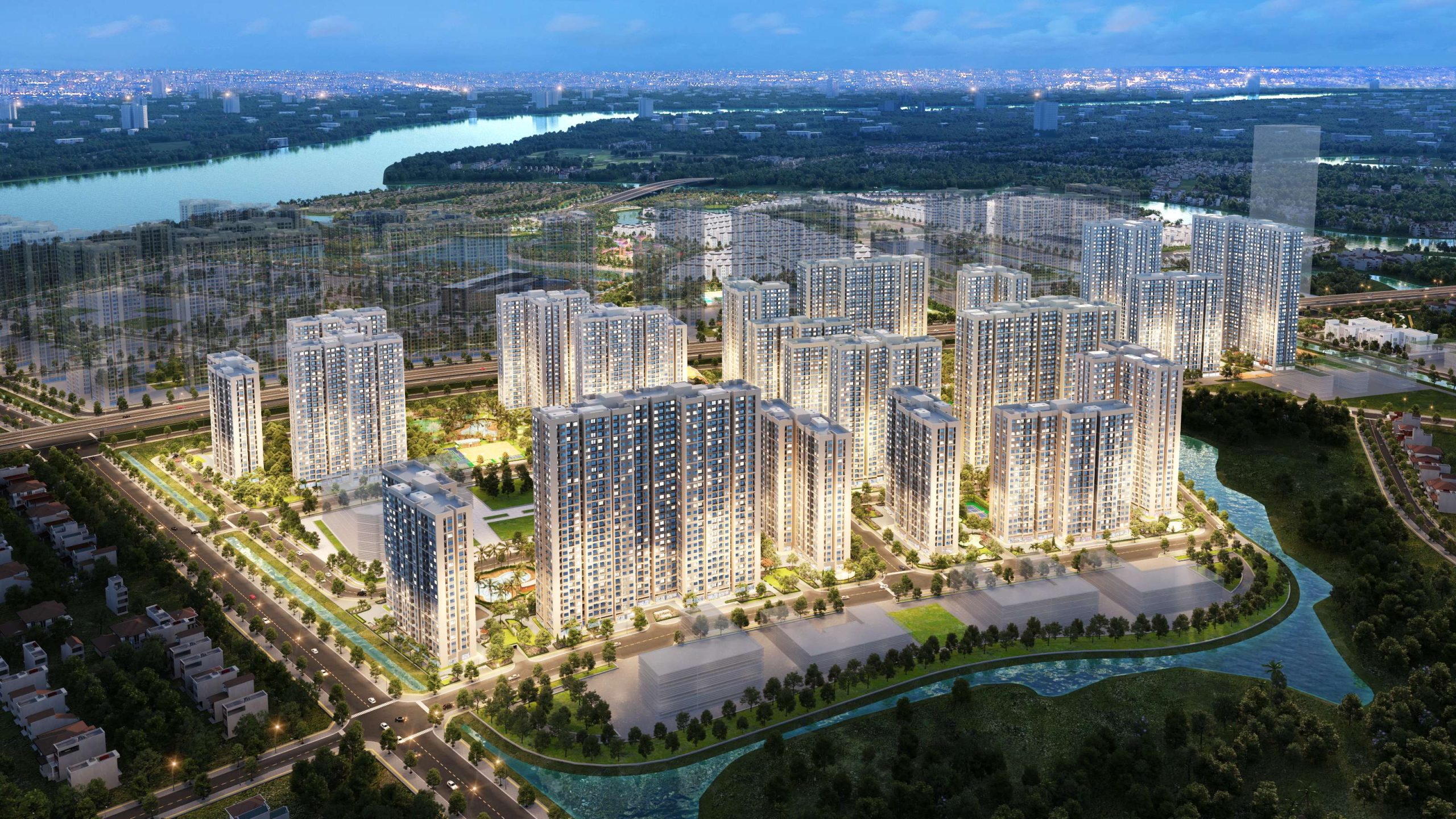 Sắc màu công viên Ánh Sáng