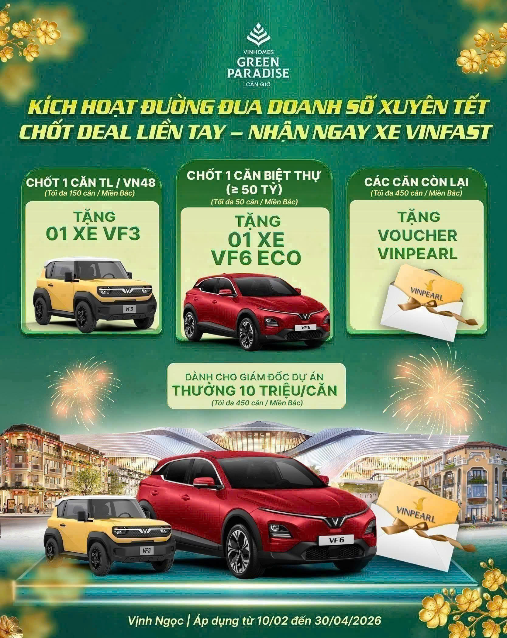 Tổng quan dự án Vinhomes Green Paradise – siêu đô thị lấn biển lớn nhất Việt Nam, với nhiều tiện ích đẳng cấp thế giới.