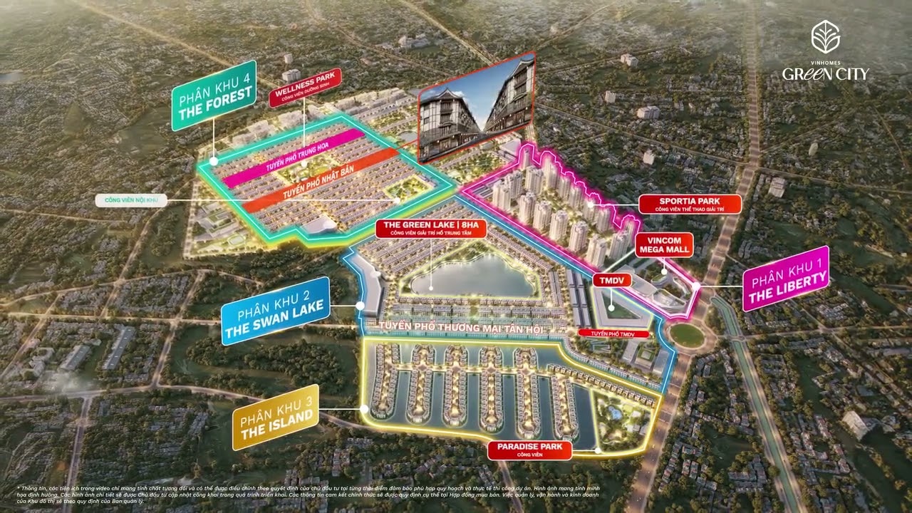 Quy hoạch Vinhomes Green City