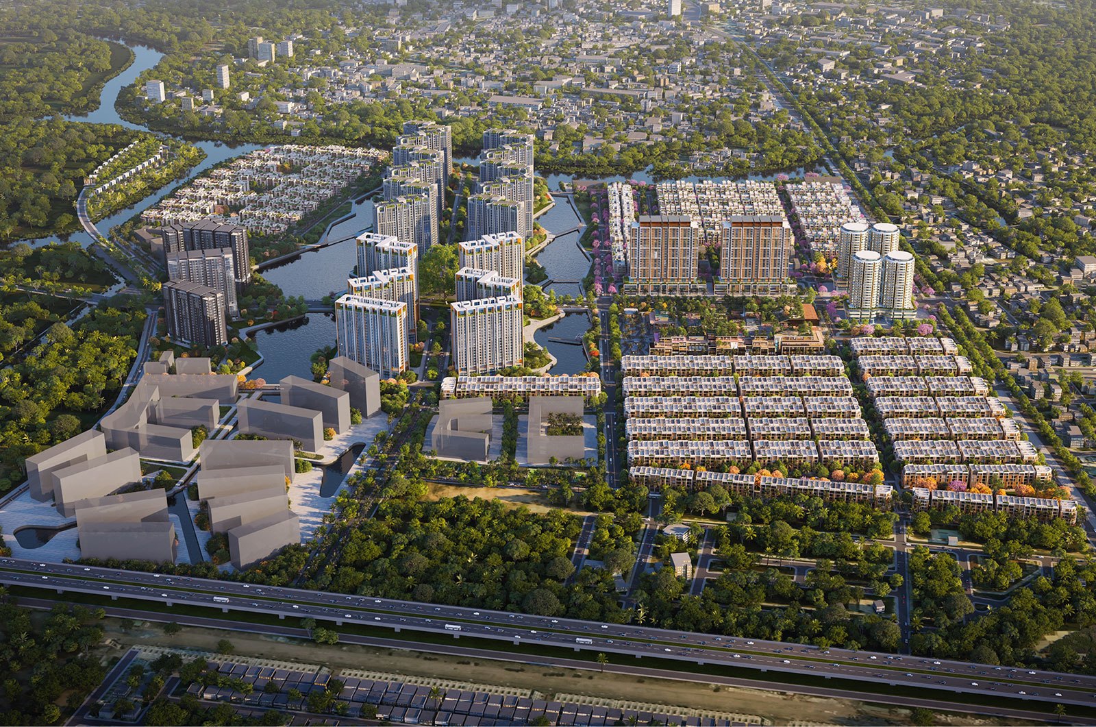 Phối cảnh The Global City