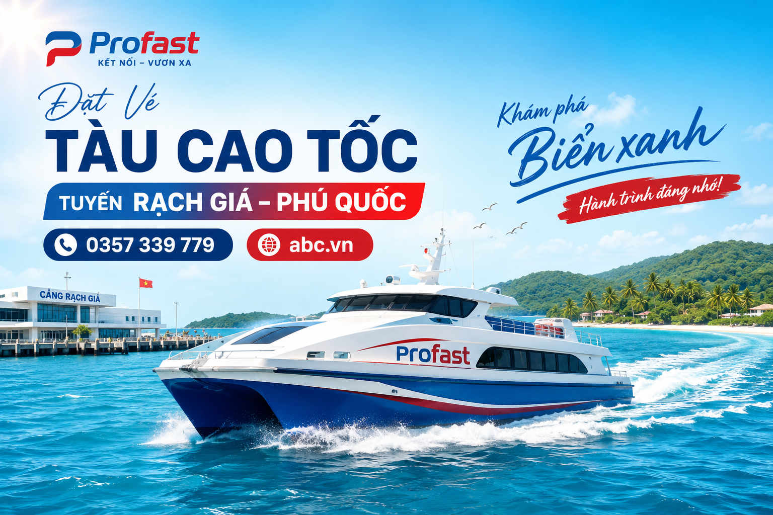 >Đặt Vé Tàu Cao Tốc Tuyến Rạch Giá – Phú Quốc