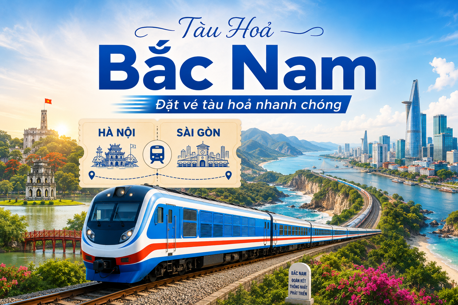 >Tàu Hoả Bắc Nam