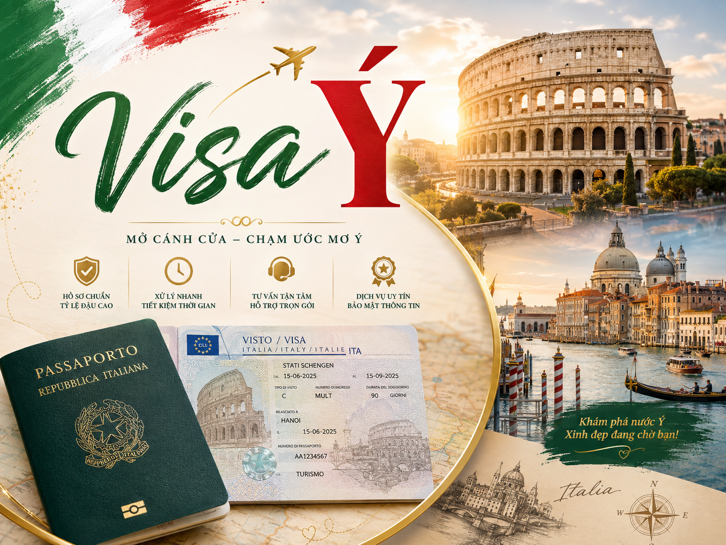 Visa Ý