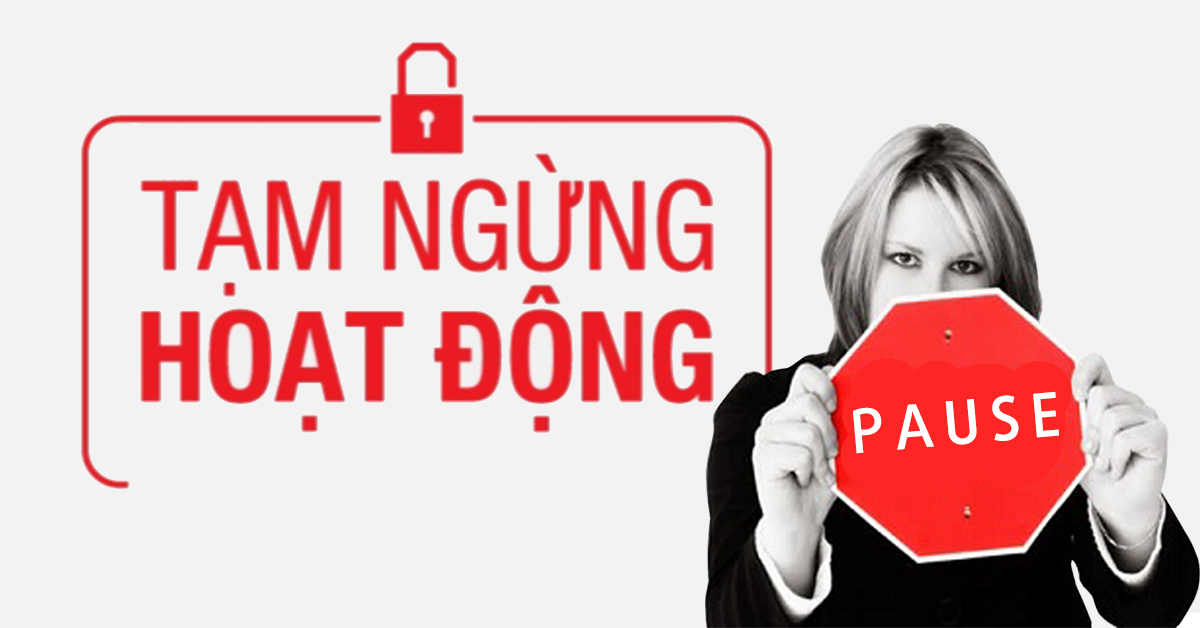 Dịch Vụ Thủ Tục Hồ sơ Tạm Ngừng Kinh Doanh Công Ty