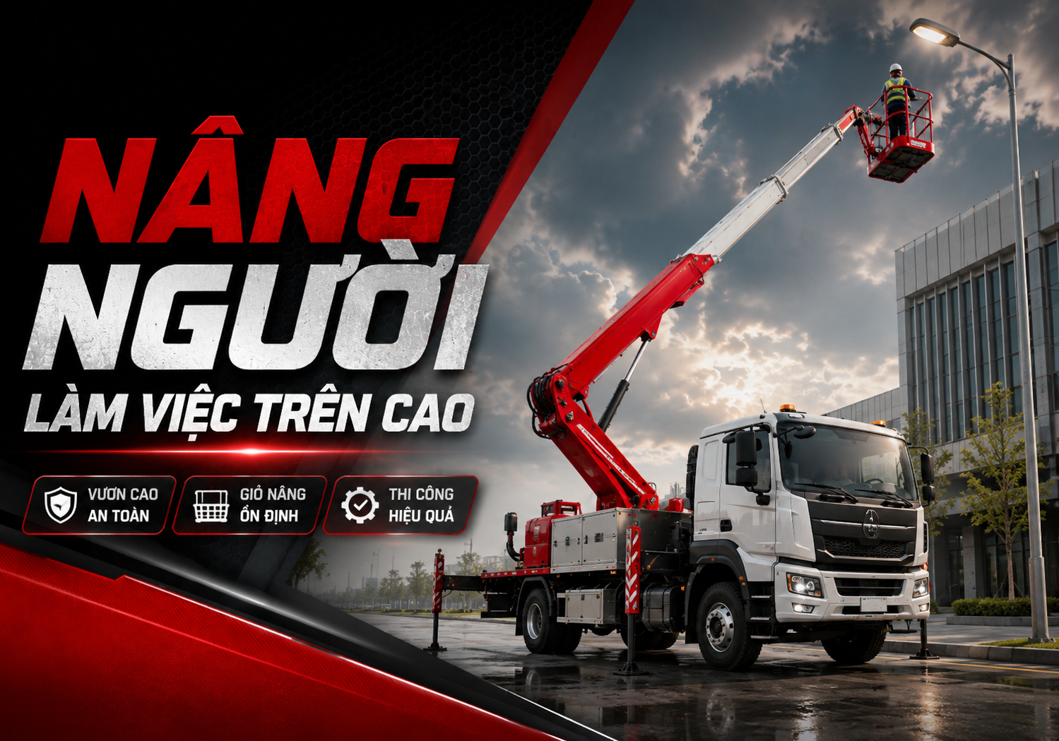 Nâng Người Làm Việc Trên Cao
