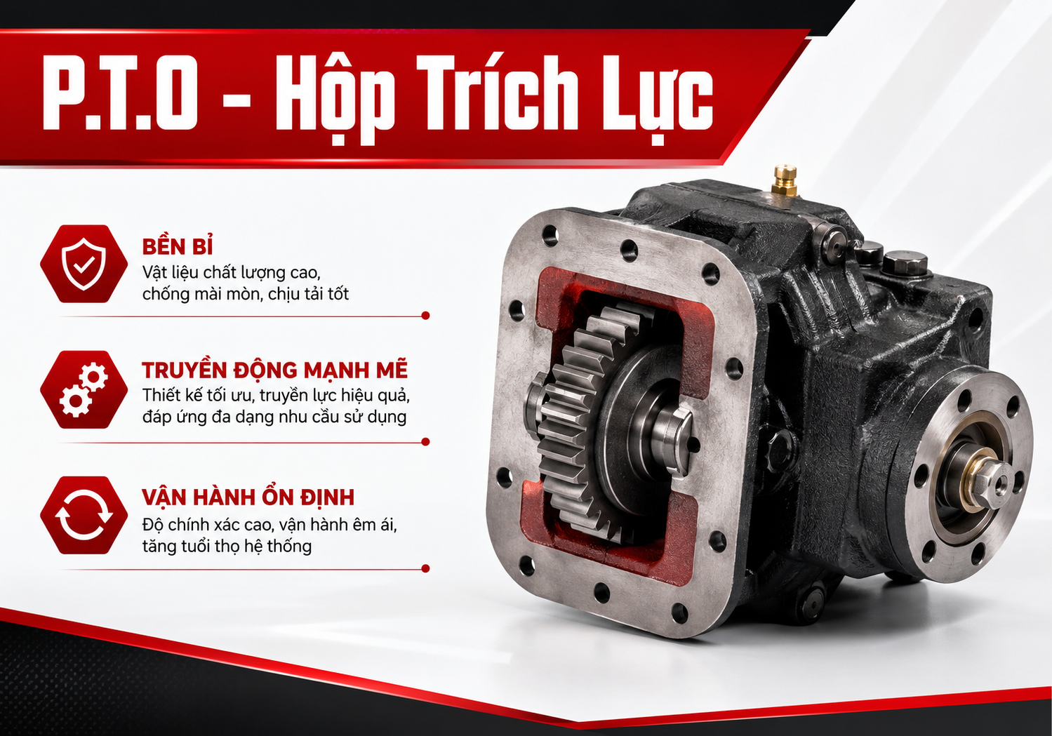 P.T.O - Hộp Trích Lực