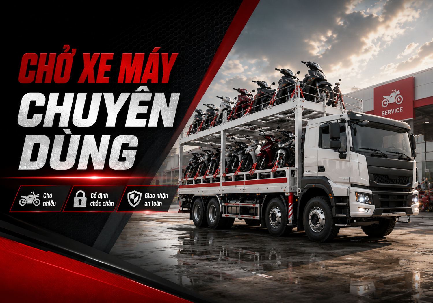 Chở Xe Máy