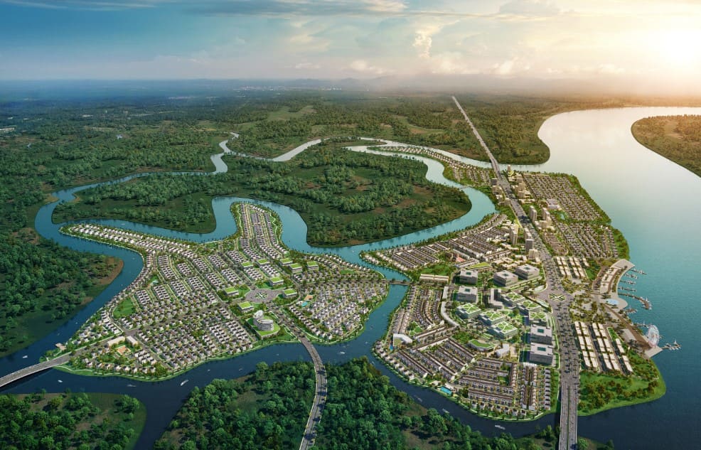 Hình ảnh tổng quan dự án Aqua city