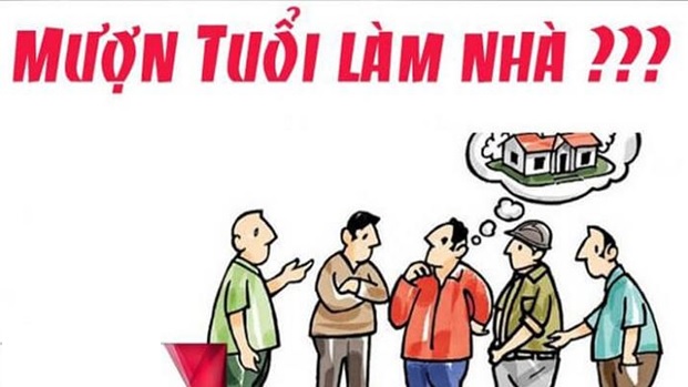 mượn tuổi làm nhà